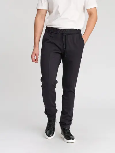 Спортивные брюки-джоггеры с эластичным поясом